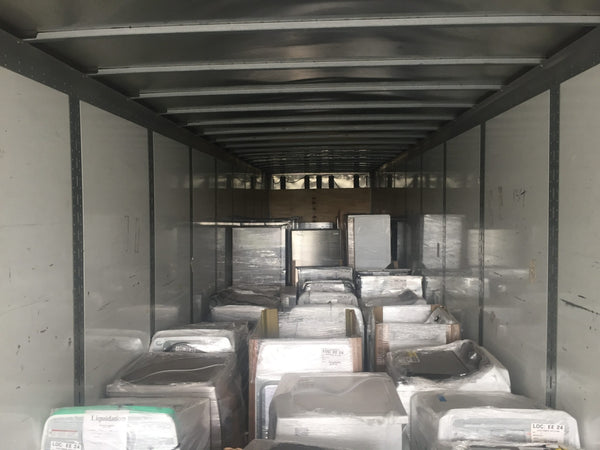 Another Example truckload from the Lowes customer return appliance program