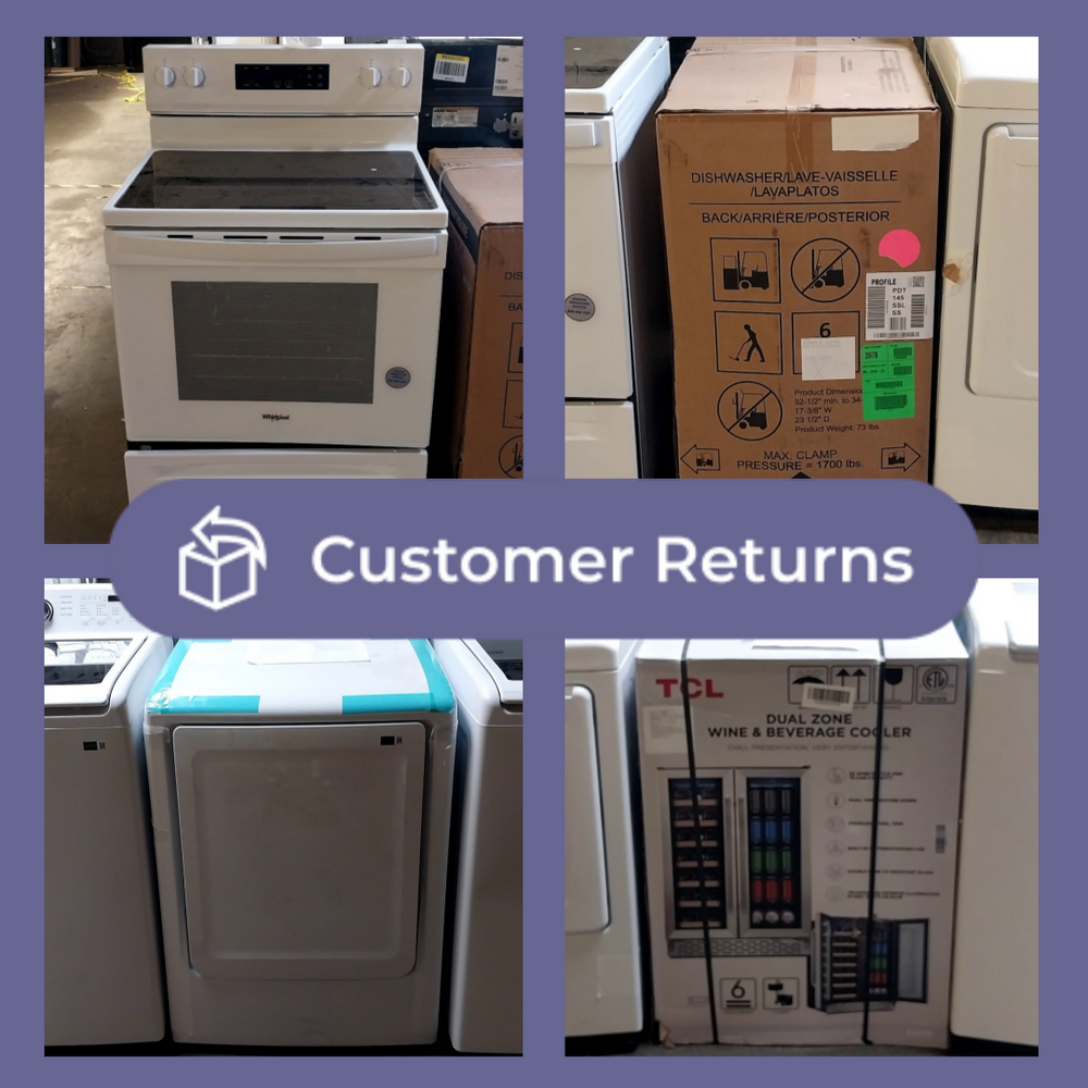 #1391 Liquidation Half Truckload of 24 Customer Return Appliances in South Carolina - Liberty