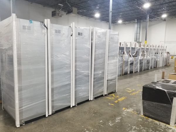 More Samsung scratch and dent kitchen wholesale liquidation appliances by the truckload.