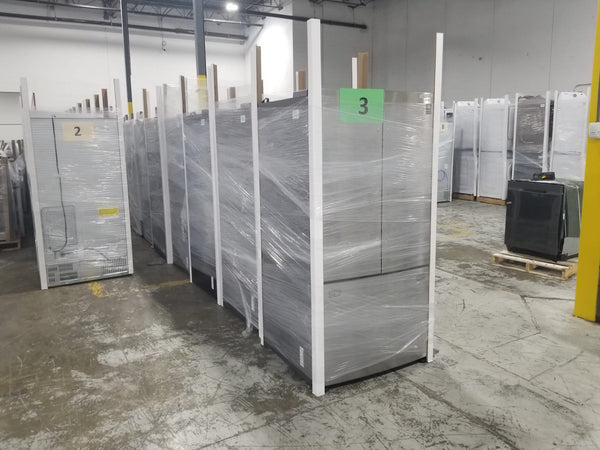 Samsung scratch and dent appliances by the truckload make great inventory for your appliance stores!