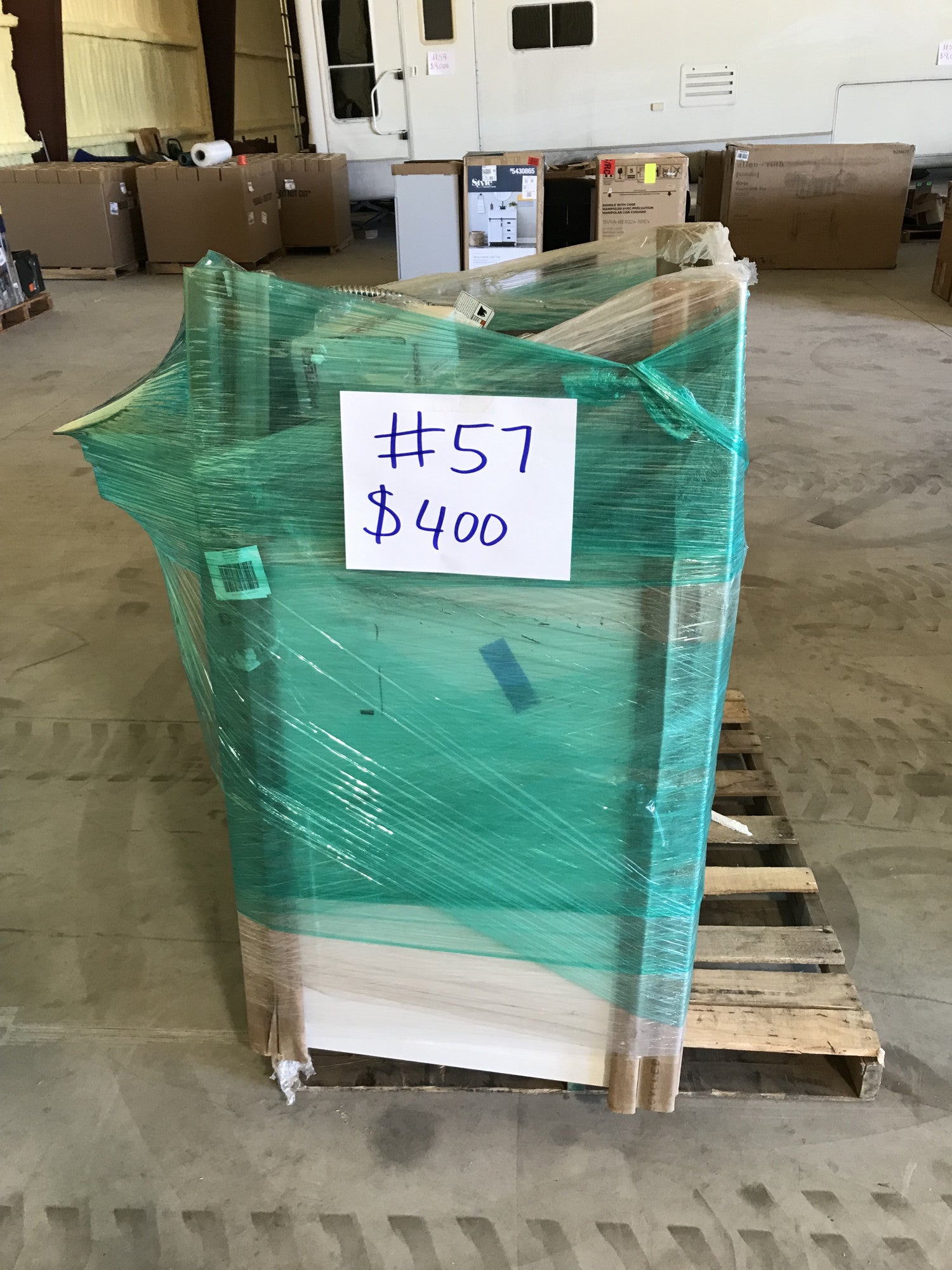 #57 Wholesale Pallet | 5 Customer Return Dryers, Cooktops, Window Units