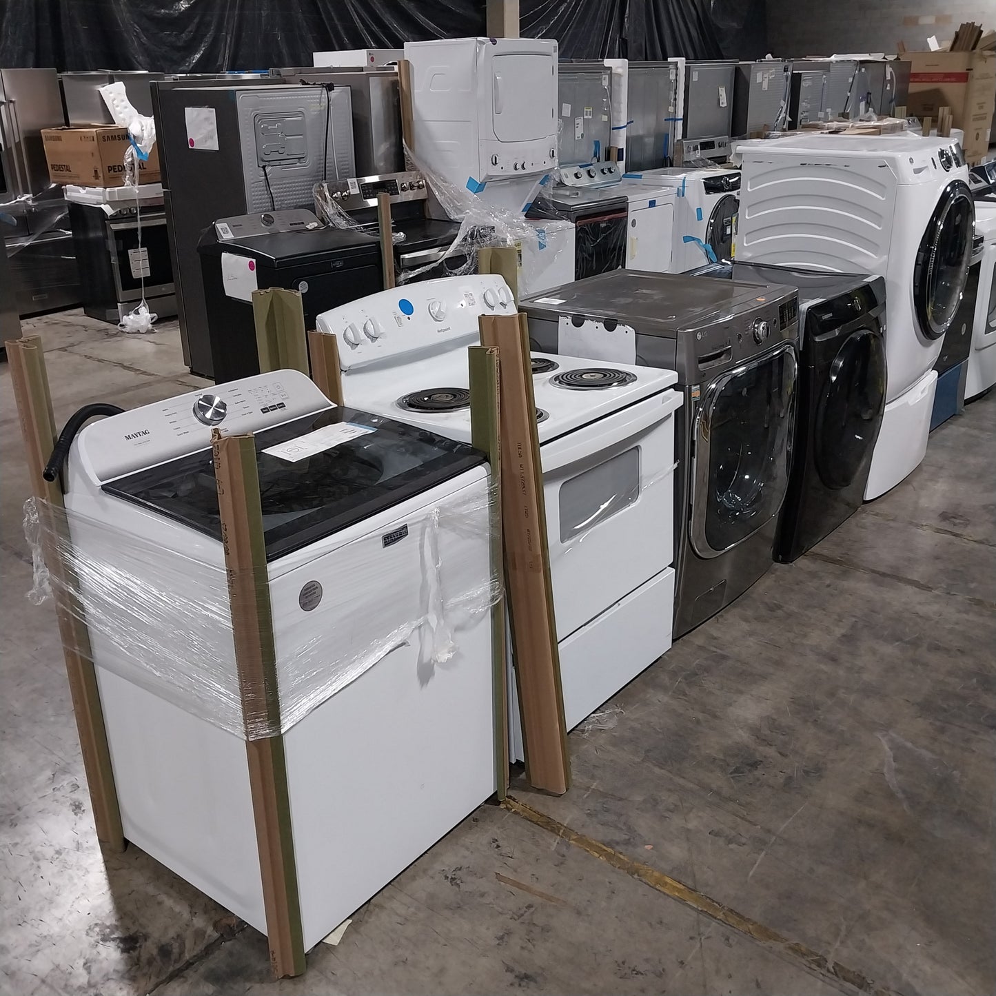 #1186 Liquidation Half Truckload of 25 Customer Return Appliances in South Carolina - Saco