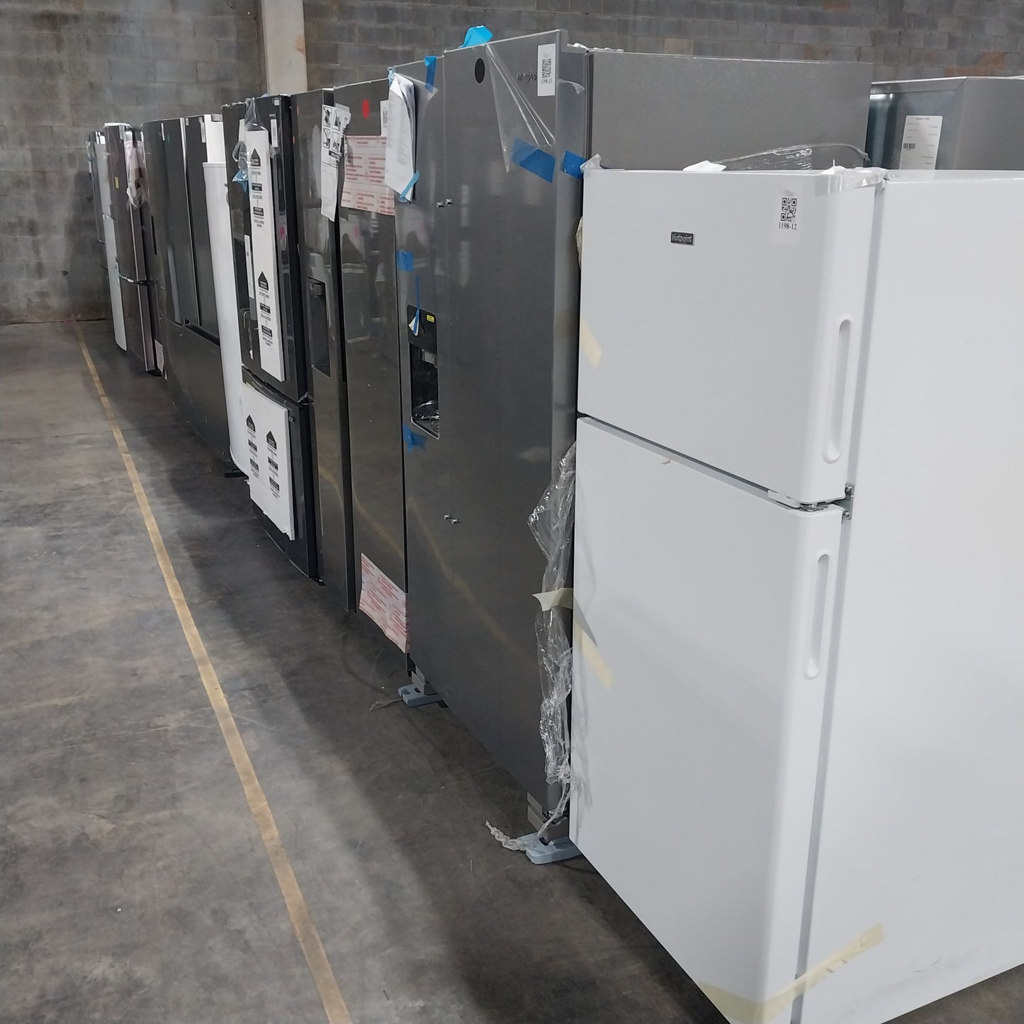 #1198 Liquidation Half Truckload of 22 Scratch and Dent Appliances in South Carolina - Saco