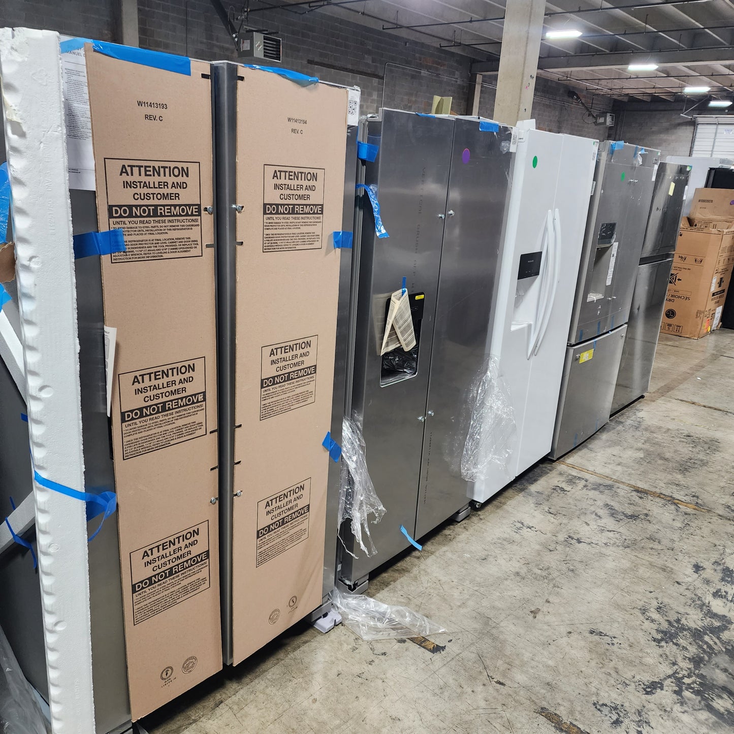 #1176 Liquidation Half Truckload of 25 Scratch and Dent Appliances in South Carolina - Saco