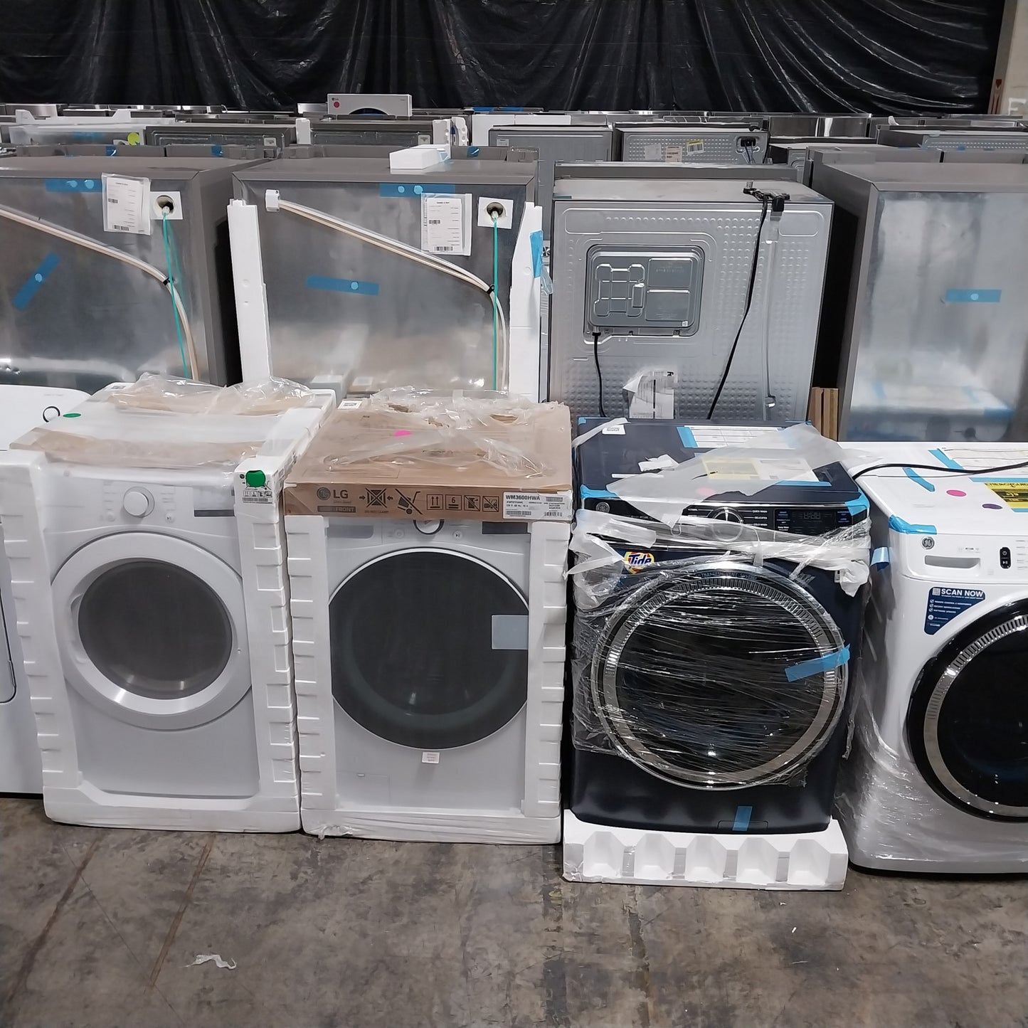 #1185 Liquidation Half Truckload of 24 Scratch and Dent Appliances in South Carolina - Saco