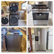 #1212 Liquidation Half Truckload of 15 Neu Processed Appliances in Texas