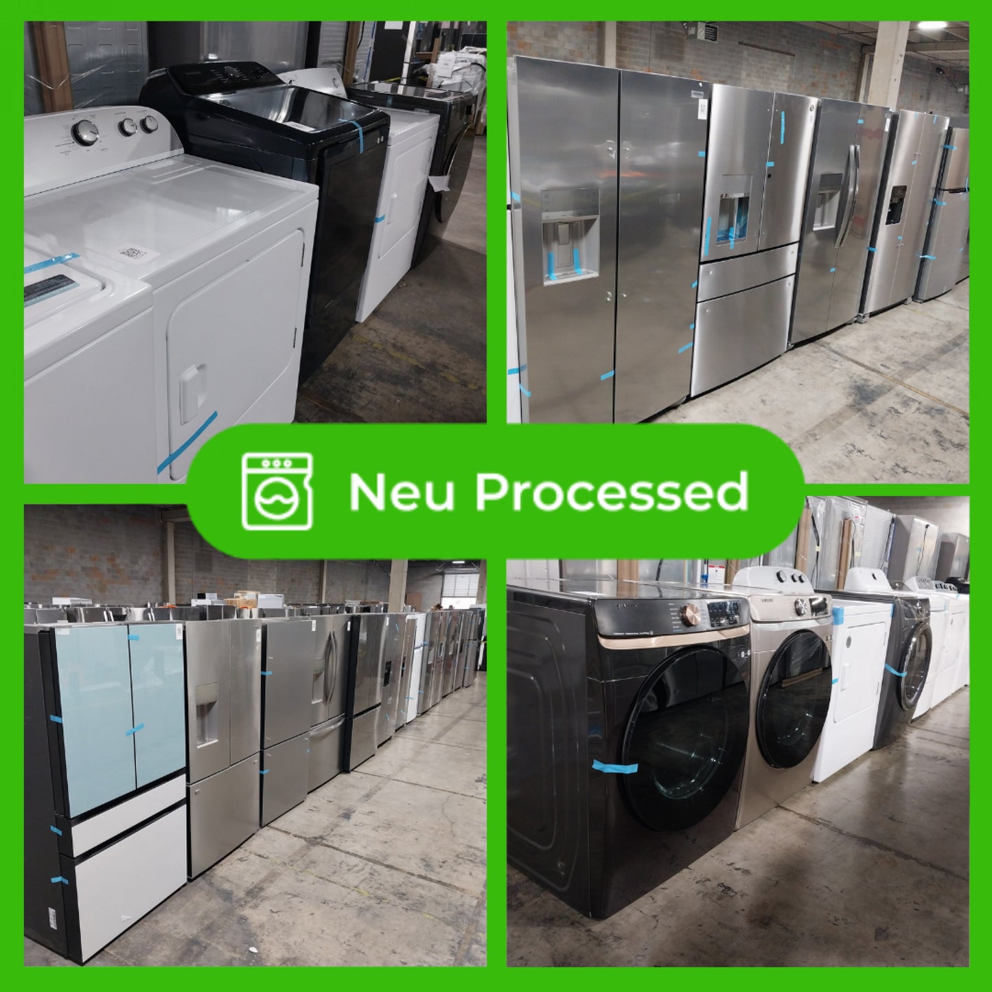 #1213 Liquidation Half Truckload of 26 Neu Processed Appliances in South Carolina - Saco