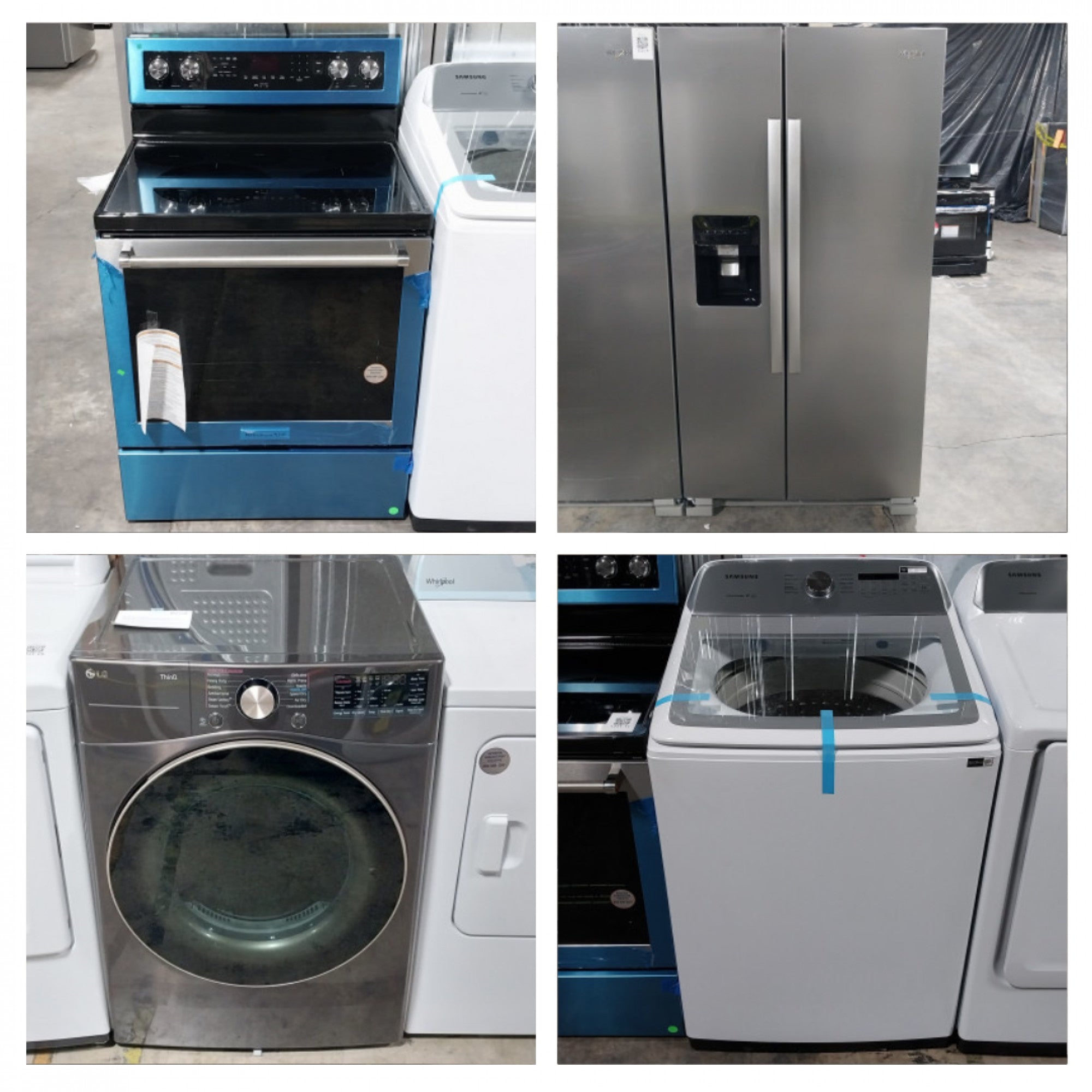 #1221 Liquidation Half Truckload of 24 Neu Processed Appliances in South Carolina - Saco