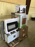 #53 Wholesale Pallet | 8 Customer Return Downdraft, Dehumidifiers, Humidifiers, Heaters, Counter-Top