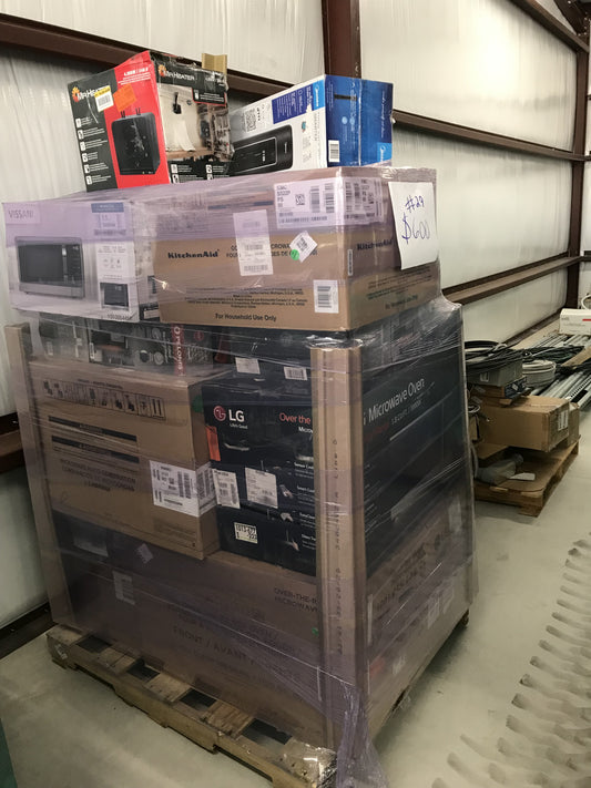 #29 Wholesale Pallet | 14 Customer Return Counter Top, Over the Range, Heaters