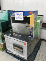 #60 Wholesale Pallet | 6 Customer Return Over the Range, Heaters, Humidifiers