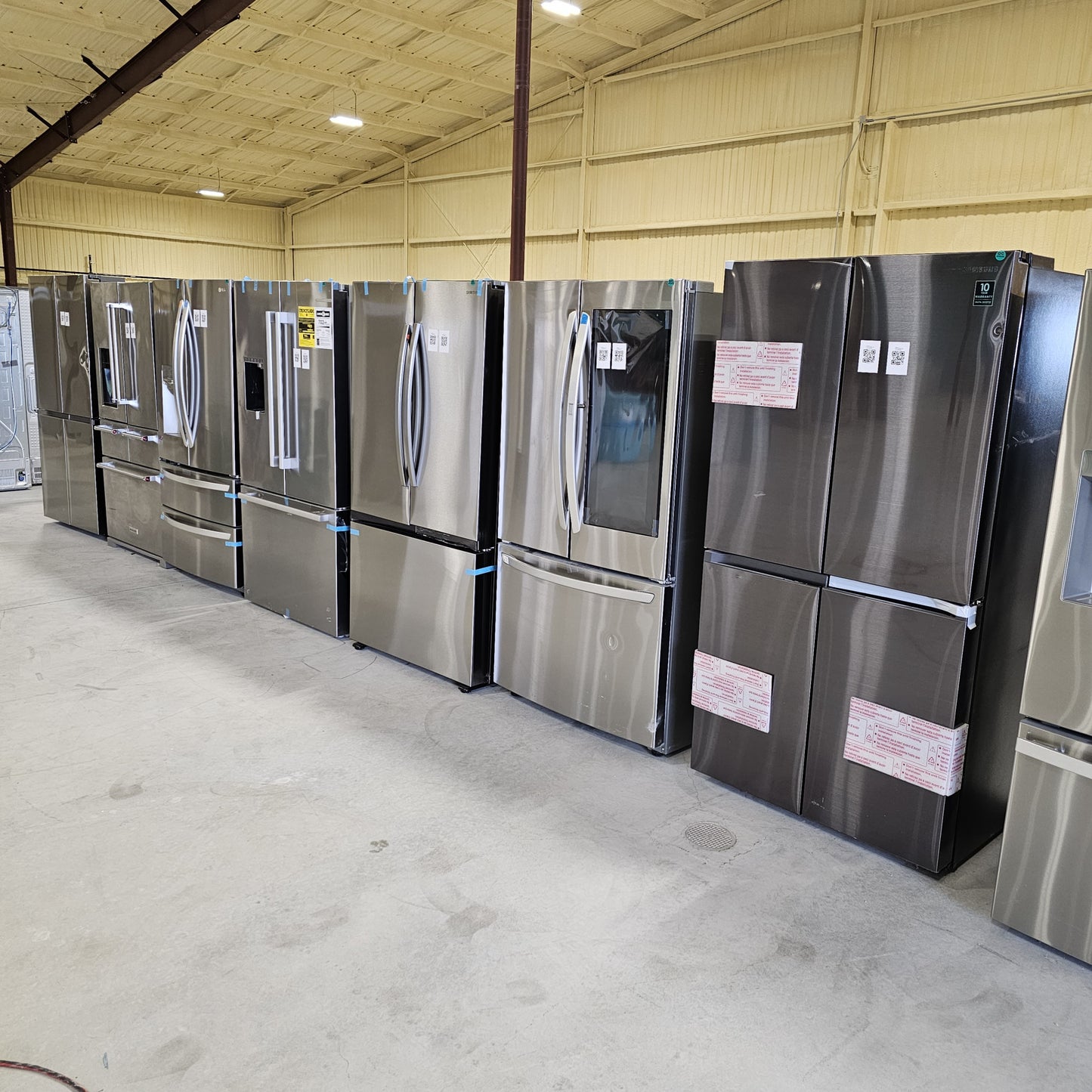 #1188 Liquidation Half Truckload of 8 Neu Processed Appliances in Texas