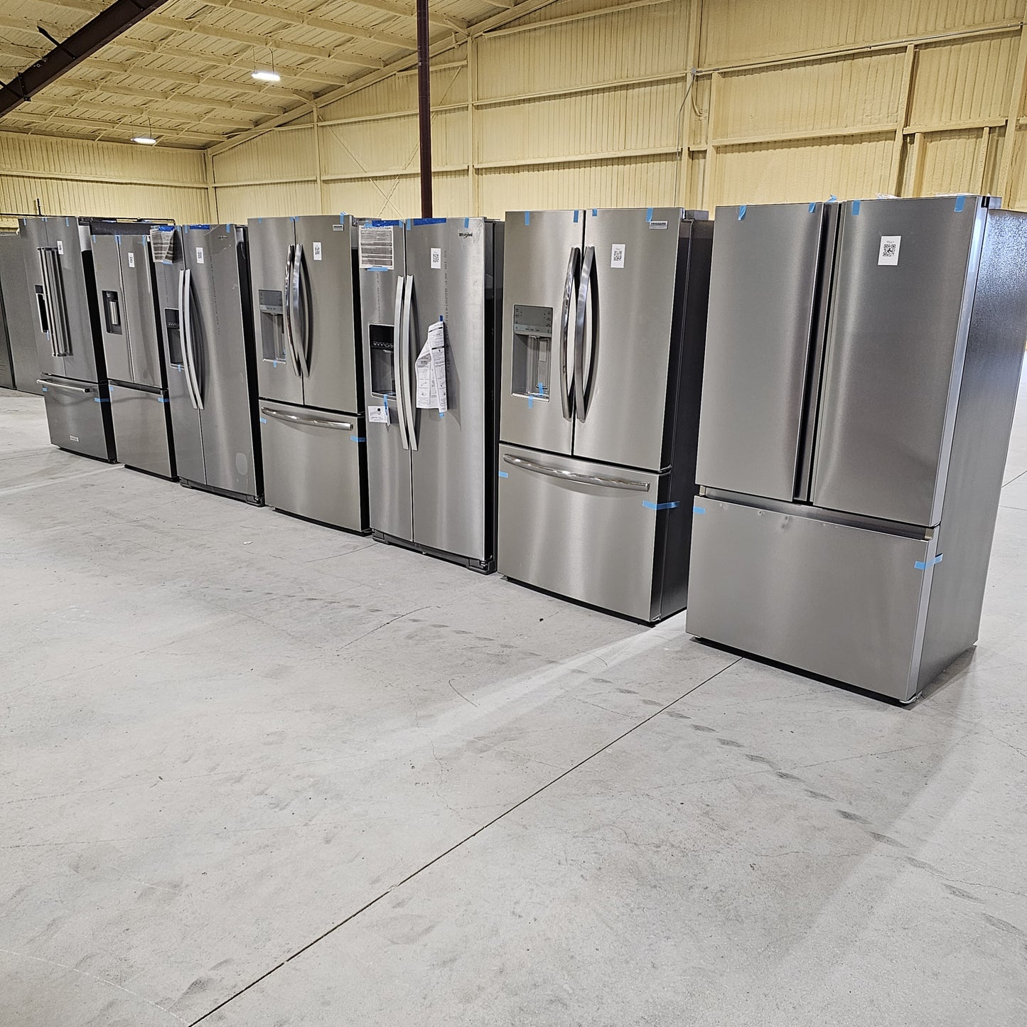 #1194 Liquidation Half Truckload of 7 Neu Processed Appliances in Texas