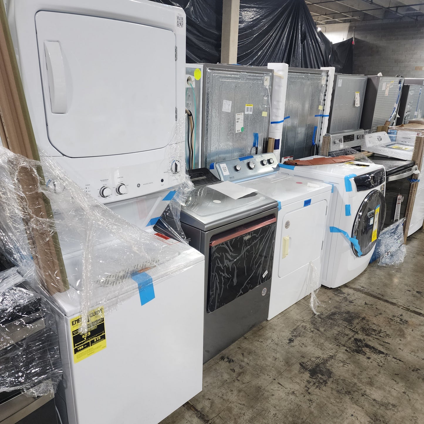 #1176 Liquidation Half Truckload of 25 Scratch and Dent Appliances in South Carolina - Saco