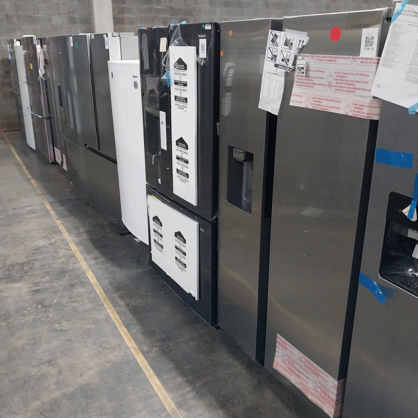 #1198 Liquidation Half Truckload of 22 Scratch and Dent Appliances in South Carolina - Saco