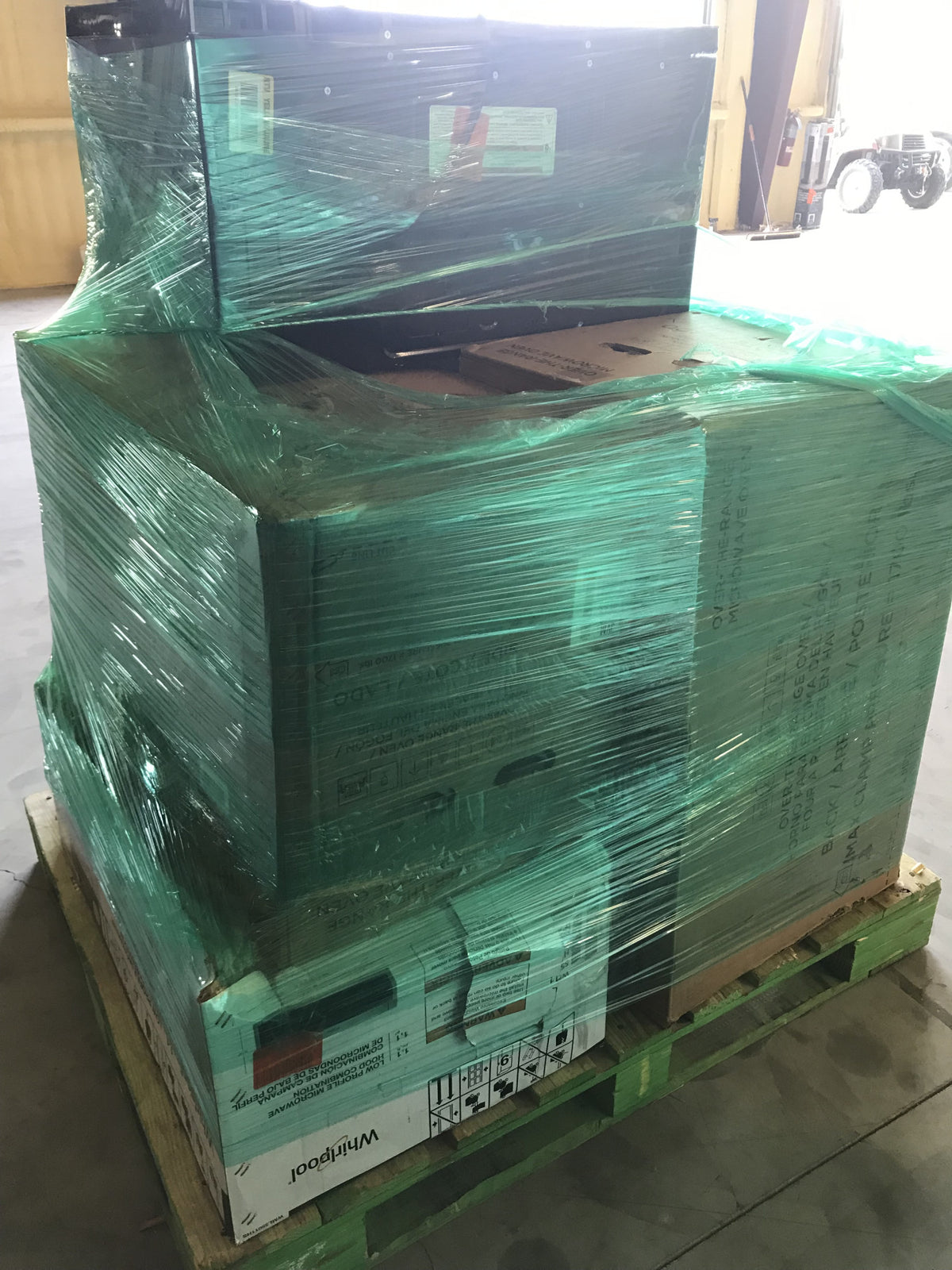 # 44 Wholesale Pallet | 5 Customer Return Over the Range, Counter Top