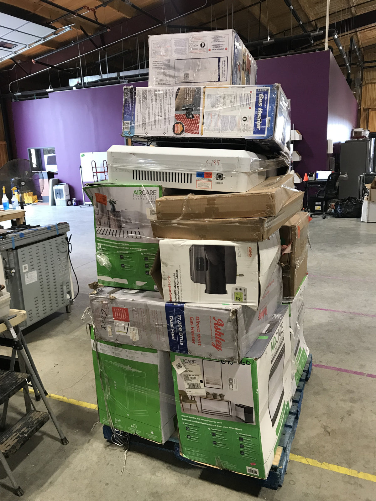 #61 Wholesale Pallet | 14 Customer Return Humidifiers, Heaters, Miscellaneous