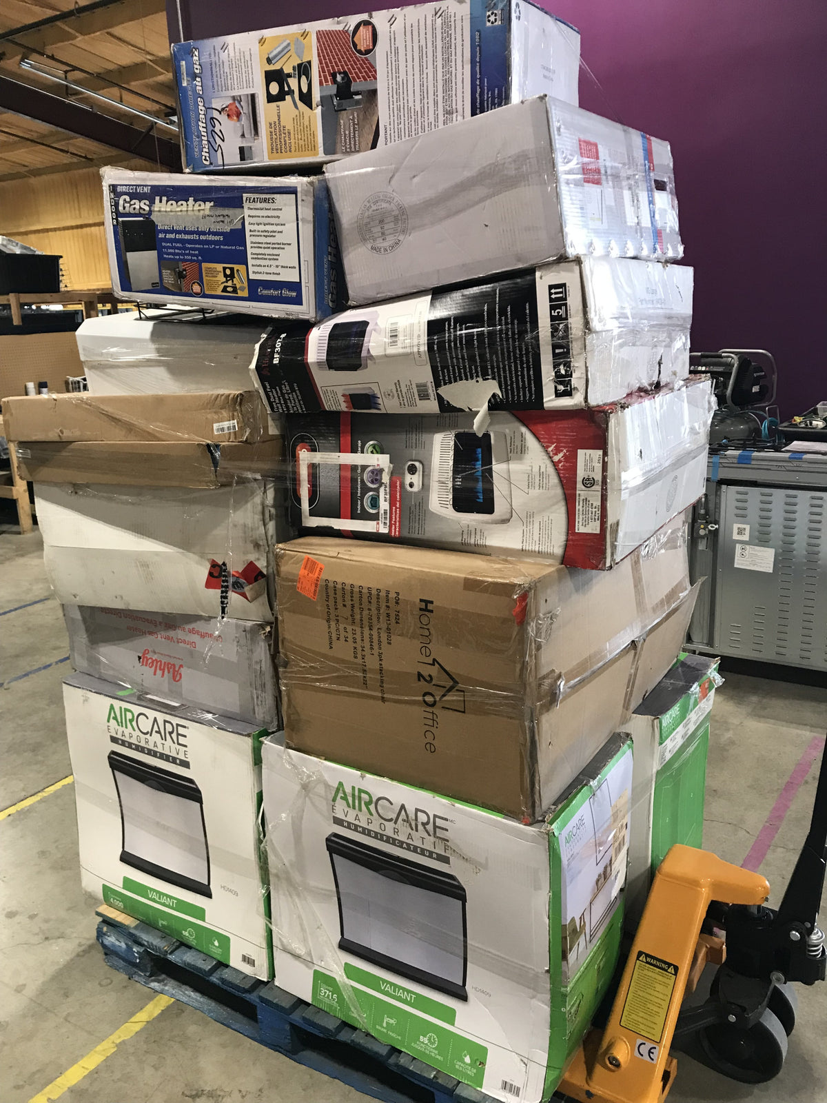 #61 Wholesale Pallet | 14 Customer Return Humidifiers, Heaters, Miscellaneous