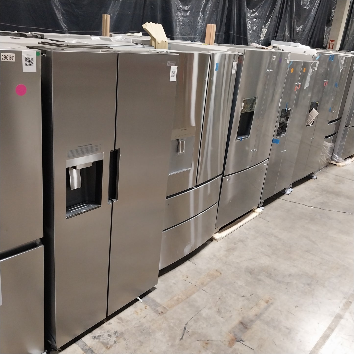 #1193 Liquidation Half Truckload of 22 Scratch and Dent Appliances in South Carolina - Saco