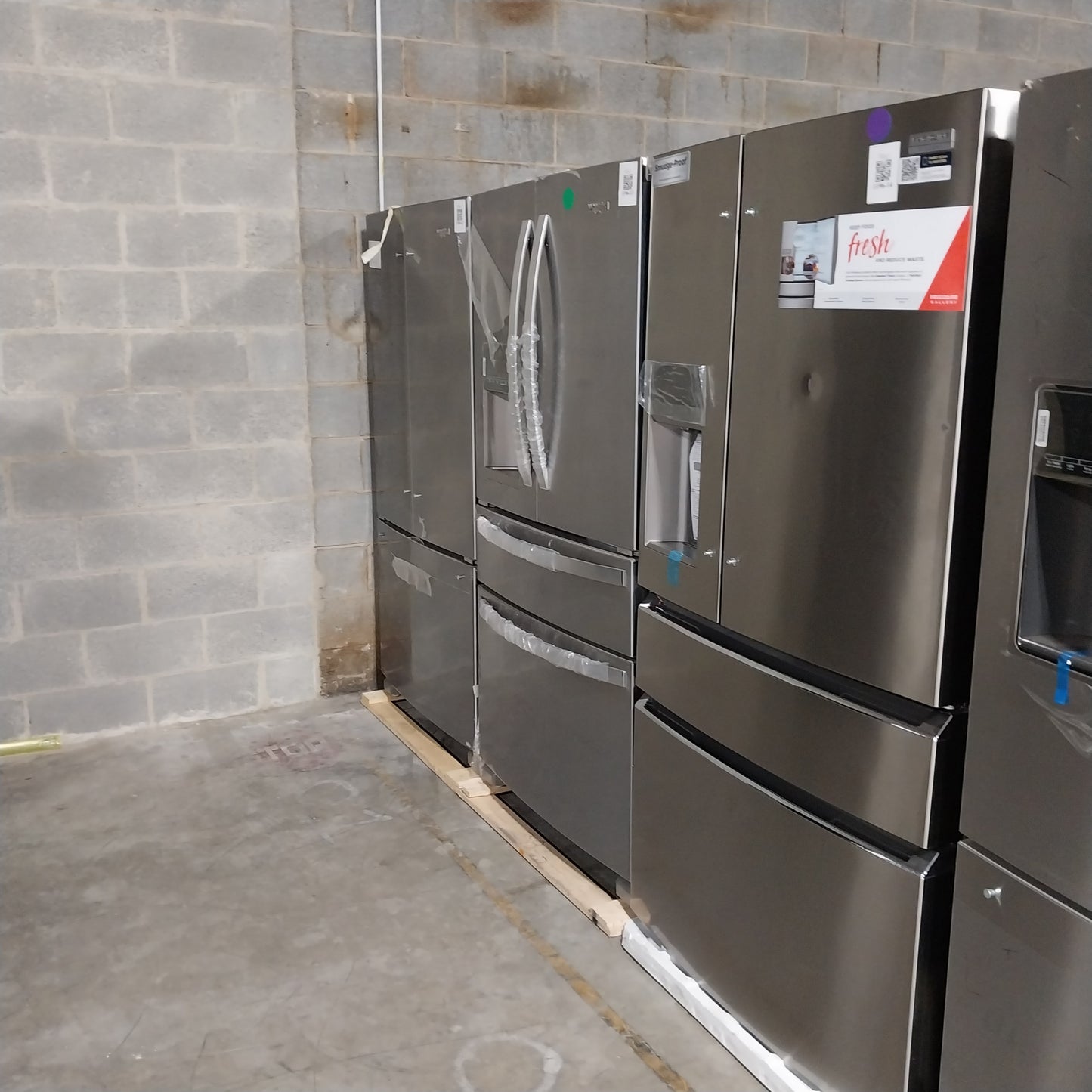 #1196 Liquidation Half Truckload of 22 Scratch and Dent Appliances in South Carolina - Saco