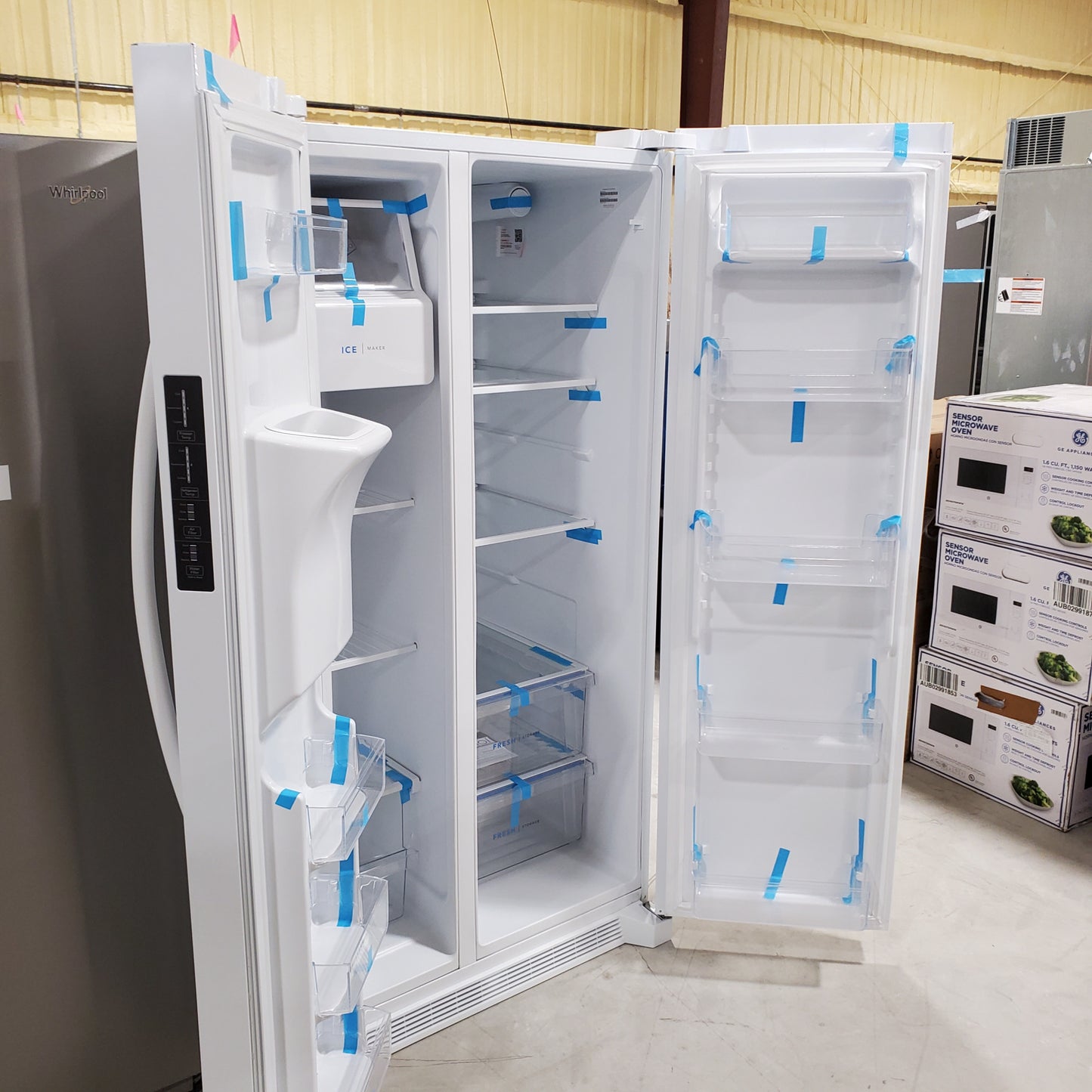 #1216 Liquidation Half Truckload of 14 Neu Processed Appliances in Texas