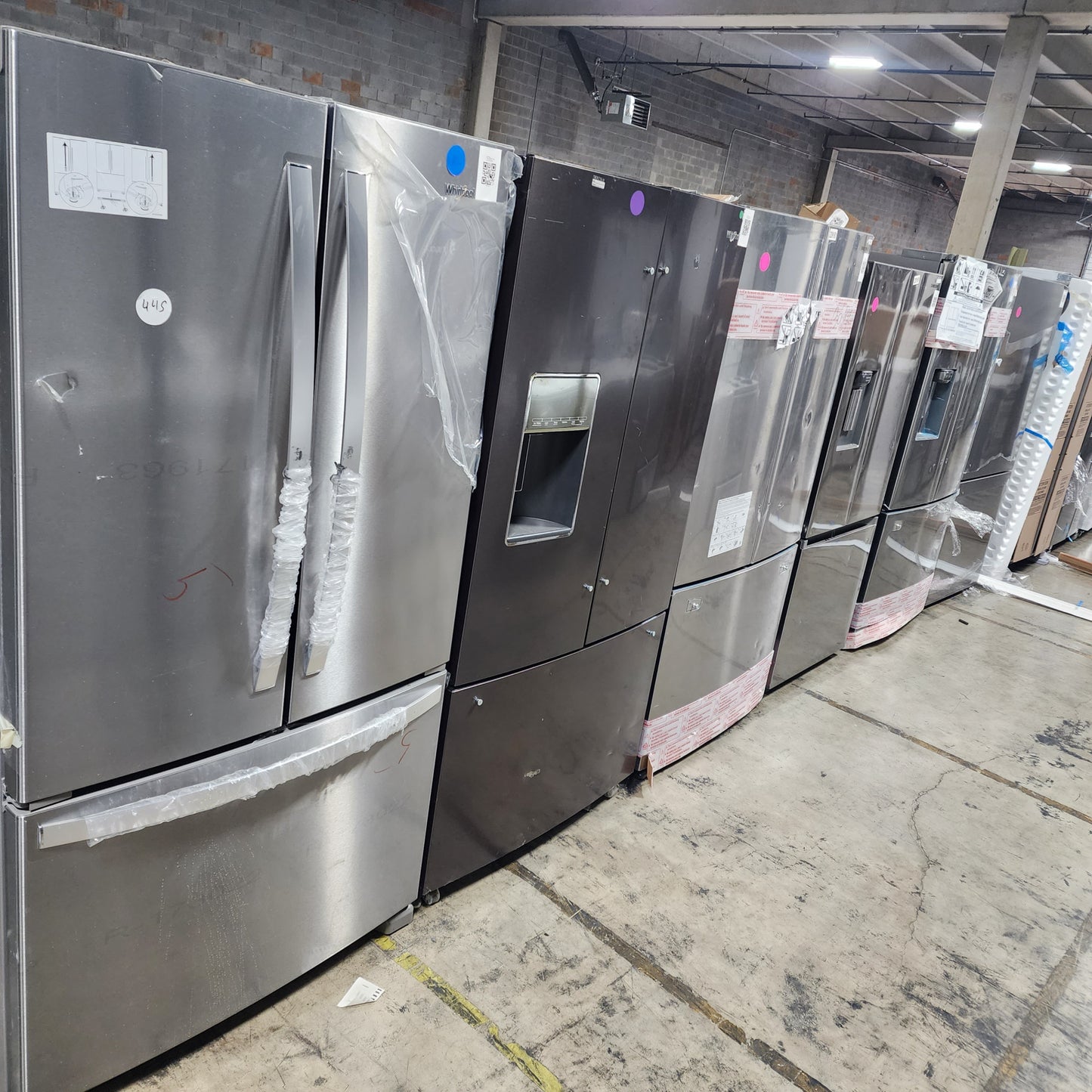 #1176 Liquidation Half Truckload of 25 Scratch and Dent Appliances in South Carolina - Saco