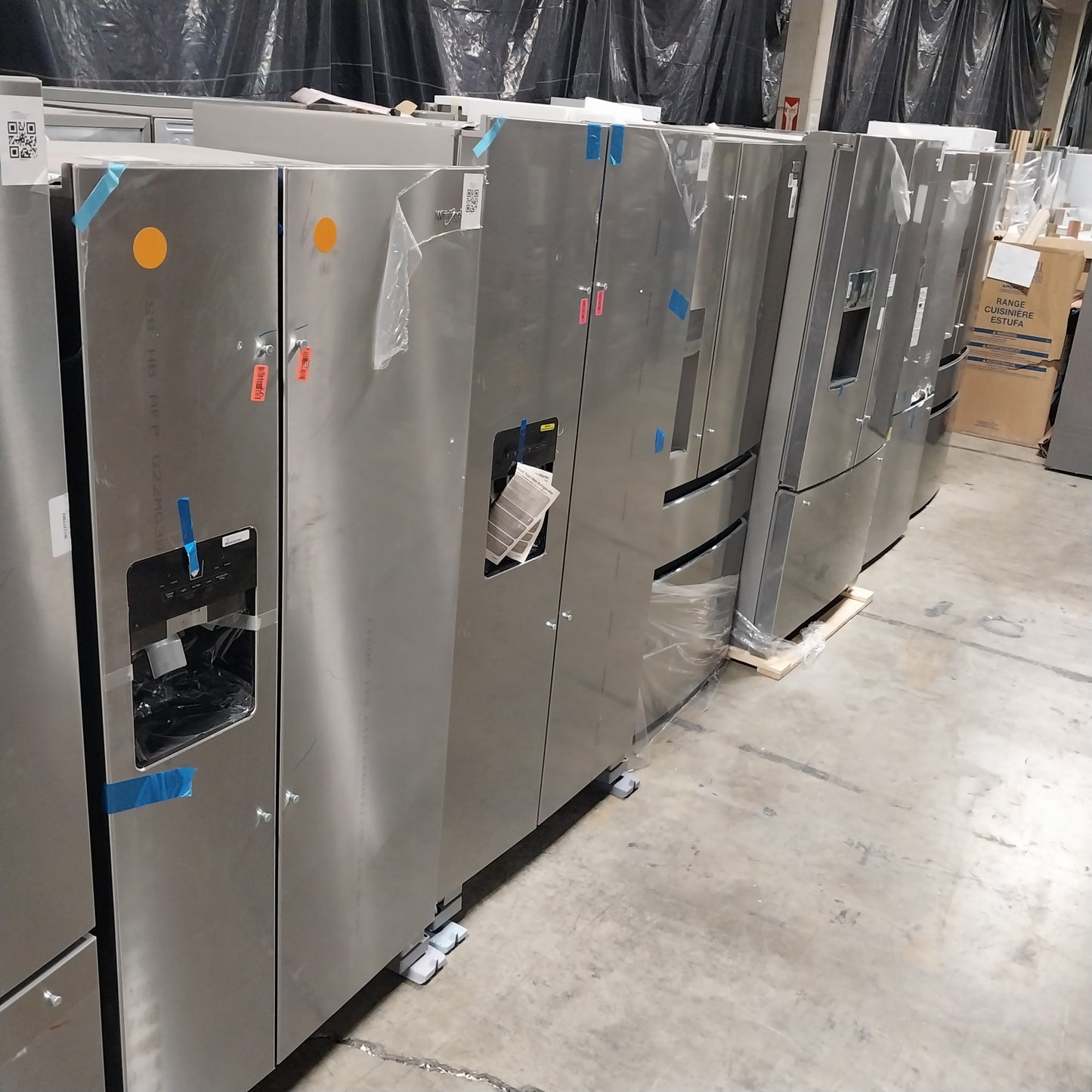 #1193 Liquidation Half Truckload of 22 Scratch and Dent Appliances in South Carolina - Saco