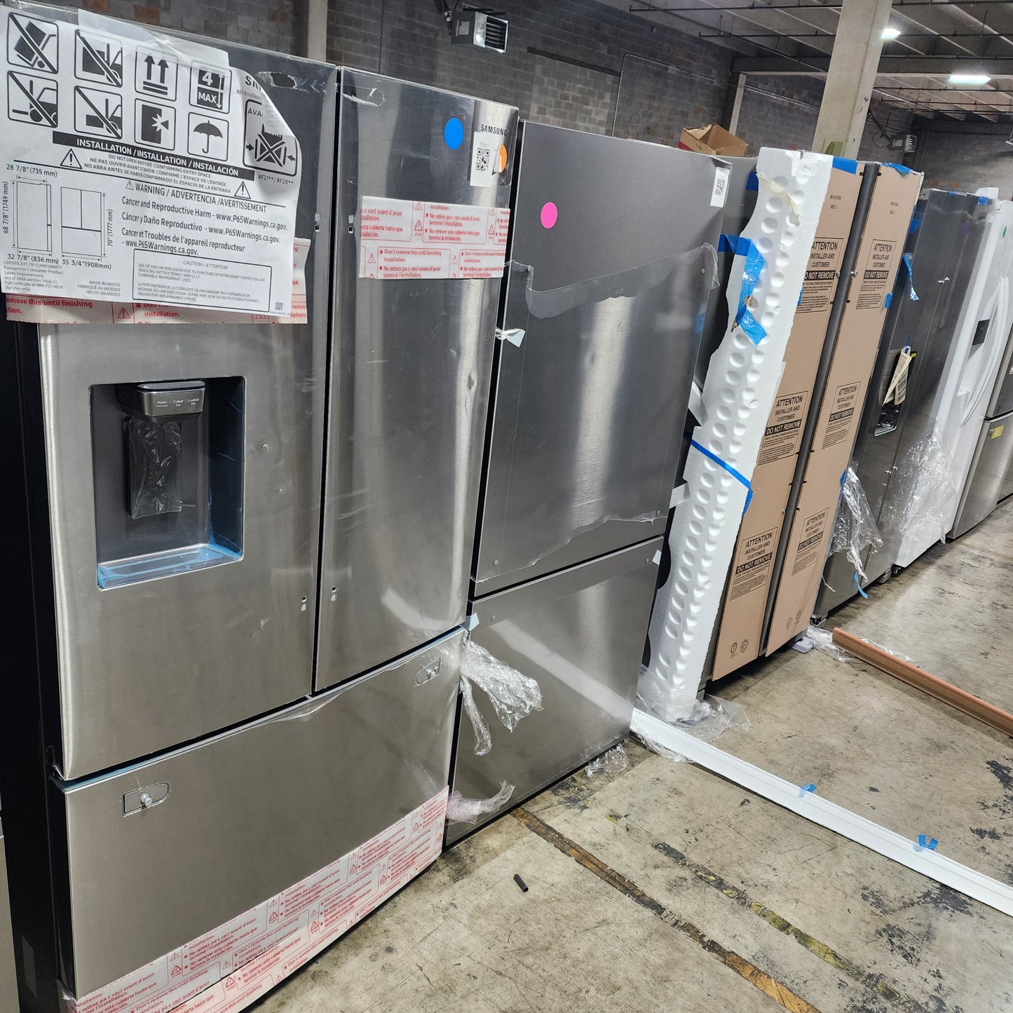 #1176 Liquidation Half Truckload of 25 Scratch and Dent Appliances in South Carolina - Saco