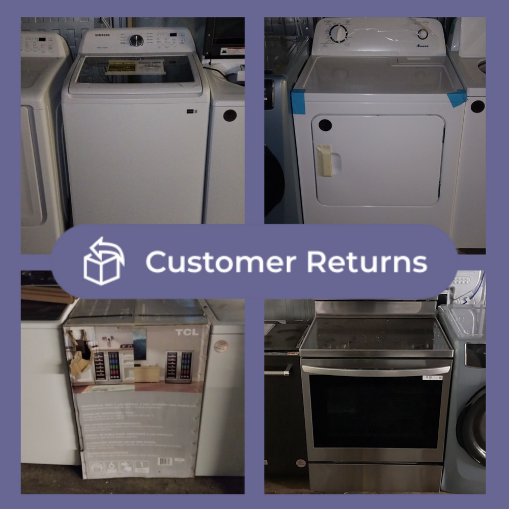 #1493 Liquidation Half Truckload of 24 Customer Return Appliances in South Carolina - Patchwork