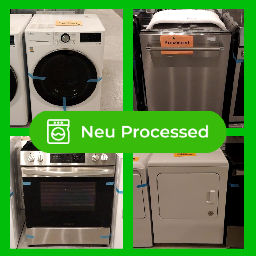 #1400 Liquidation Full Truckload of 54 Neu Processed Appliances in South Carolina - Patchwork