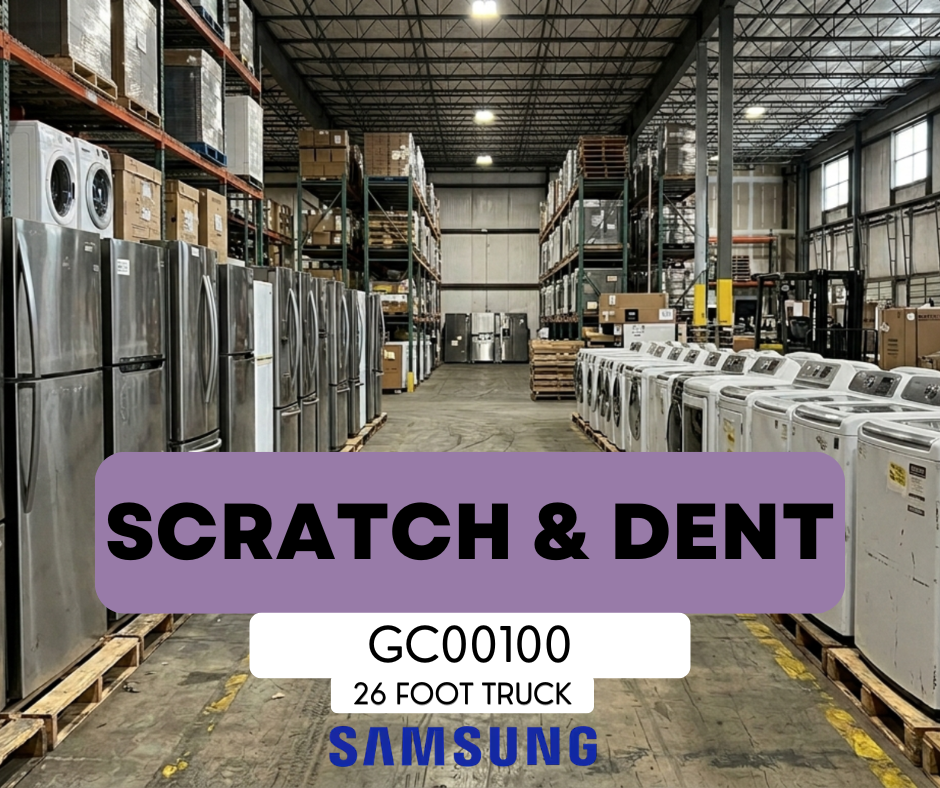 #GC00100 Liquidation Full Truckload of 53 Scratch and Dent Appliances in Georgia