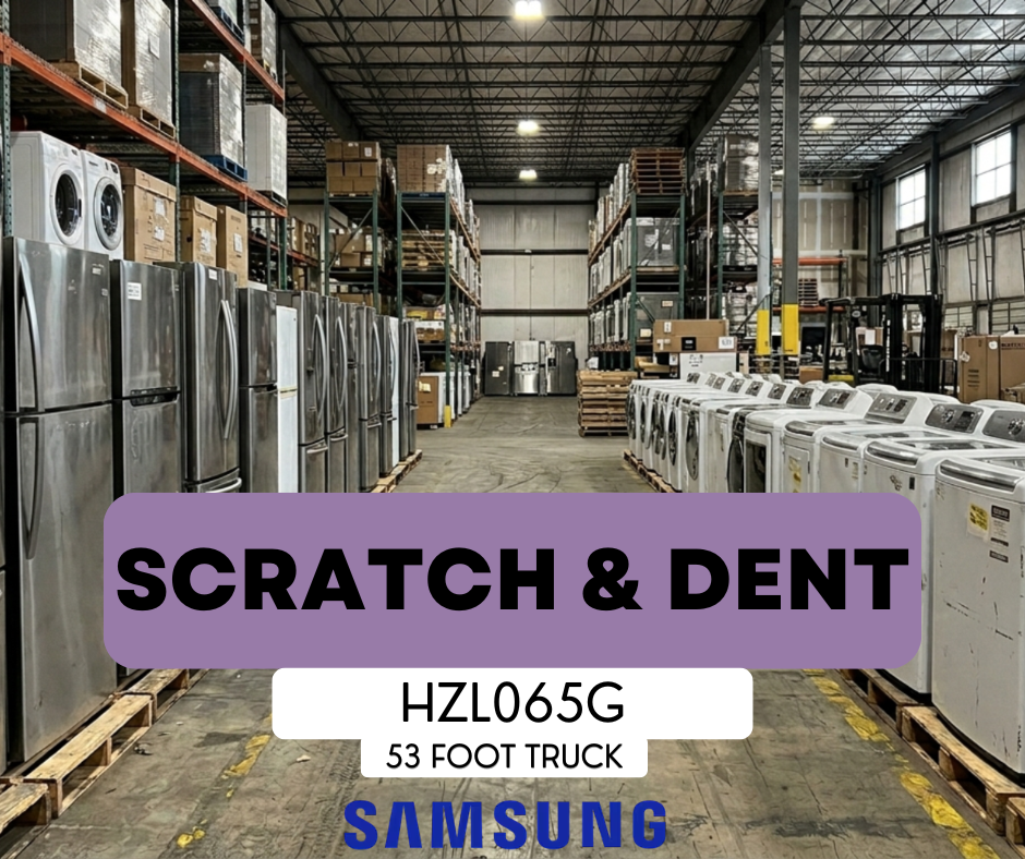 #HZL065G Liquidation Full Truckload of 40 Scratch and Dent Appliances in Hazleton, PA