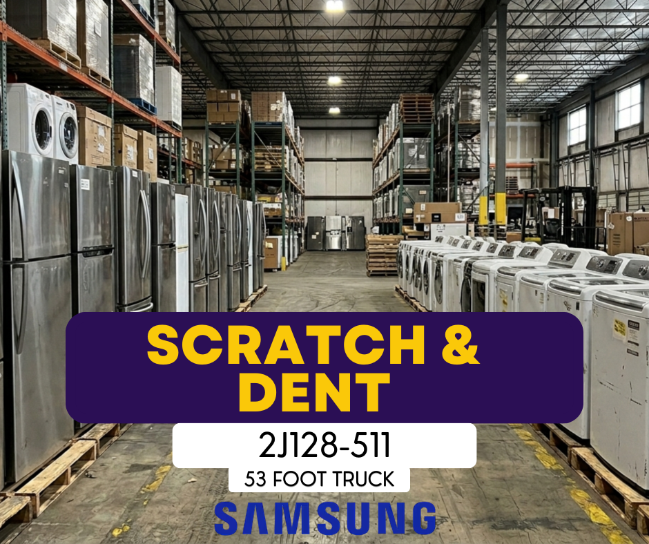 #2J128-511 Liquidation Full Truckload of 48 Scratch and Dent Appliances in New Holland PA