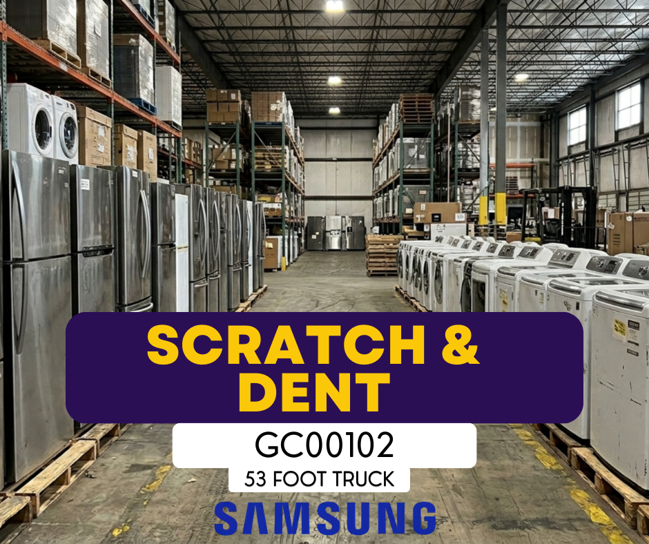 #GC00102 Liquidation Full Truckload of 53 Scratch and Dent Appliances in Georgia