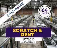 #SD2861D Liquidation Full Truckload of 64 Scratch and Dent Appliances in Ontario CA