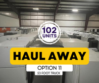 #1712 Liquidation Full Truckload of 102 Haul Aways (Used) Appliances in Morgantown, WV