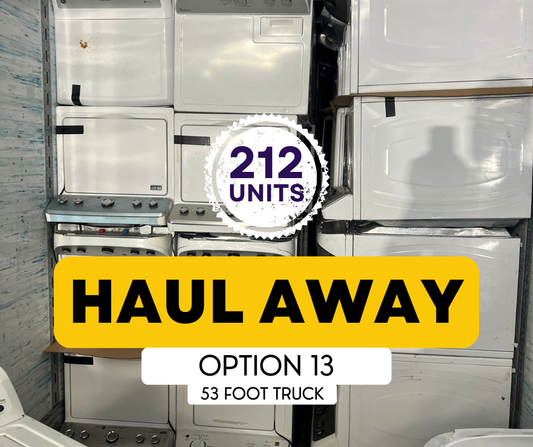 #1714 Liquidation Full Truckload of 212 Haul Aways (Used) Appliances in Morgantown, WV