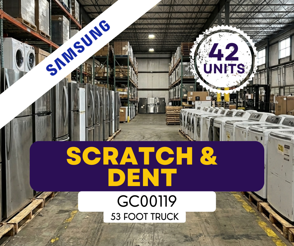 #GC00119 Liquidation Full Truckload of 42 Scratch and Dent Appliances in Macon, Georgia