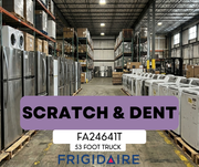 #FA24641T Liquidation Full Truckload of 50 Scratch and Dent Appliances in Texas