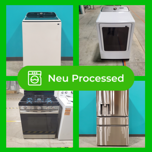 #1582 Liquidation Half Truckload of 24 Neu Processed Appliances in Texas