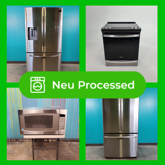 #1334 Liquidation Half Truckload of 17 Neu Processed Appliances in Texas