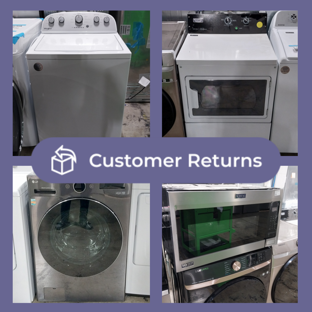 #1289 Liquidation Half Truckload of 22 Customer Return Appliances in South Carolina - Saco