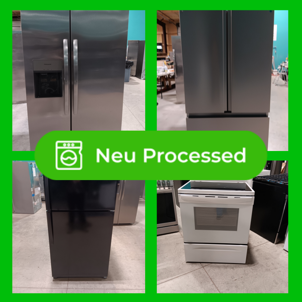 #1548 Liquidation Half Truckload of 10 Neu Processed Appliances in Texas