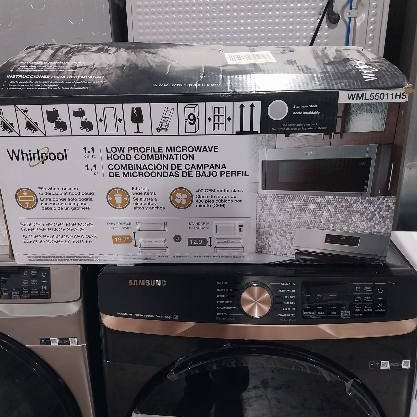 #1285 Liquidation Half Truckload of 23 Customer Return Appliances in South Carolina - Saco