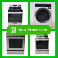 #1496 Liquidation Half Truckload of 11 Neu Processed Appliances in Texas