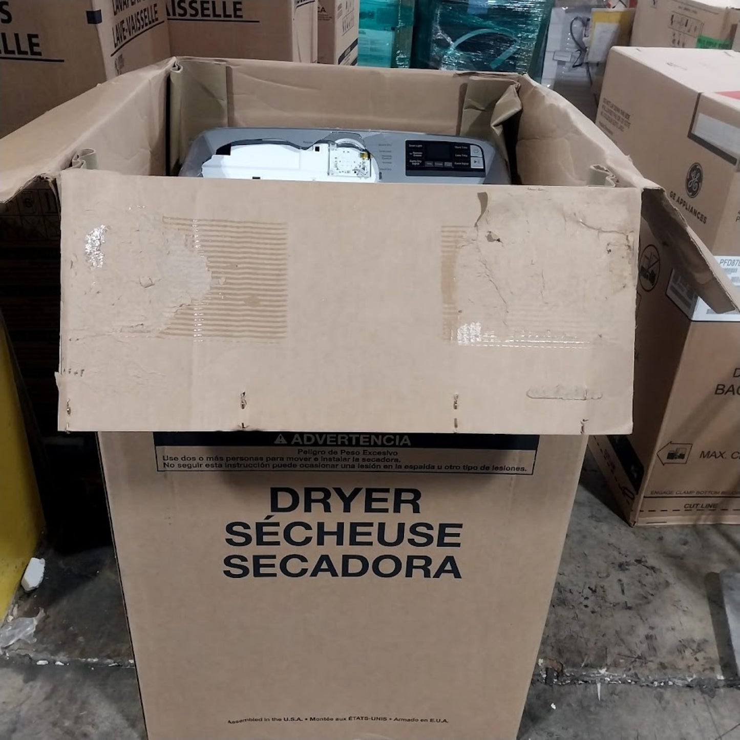 #1482 Liquidation Full Truckload of 55 Salvage Appliances in South Carolina - Saco