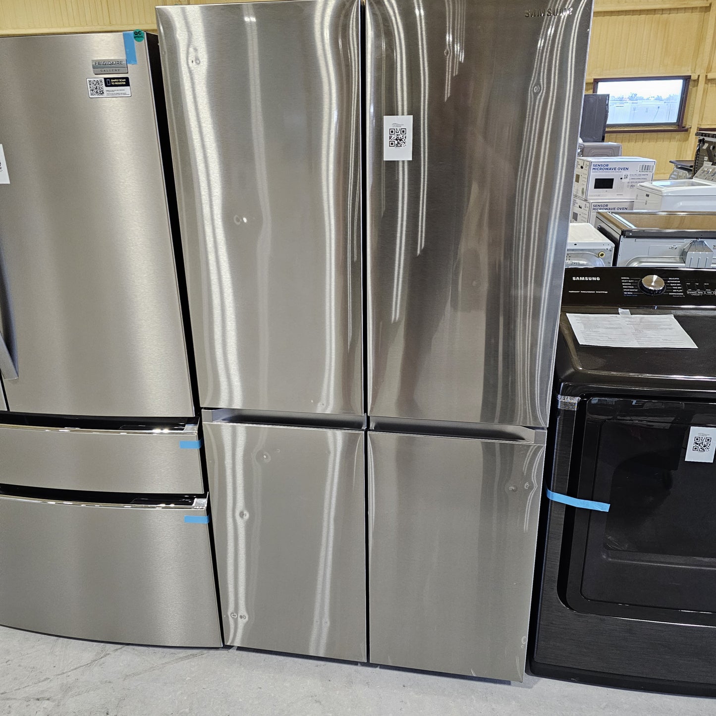 #1191 Liquidation Half Truckload of 8 Neu Processed Appliances in Texas