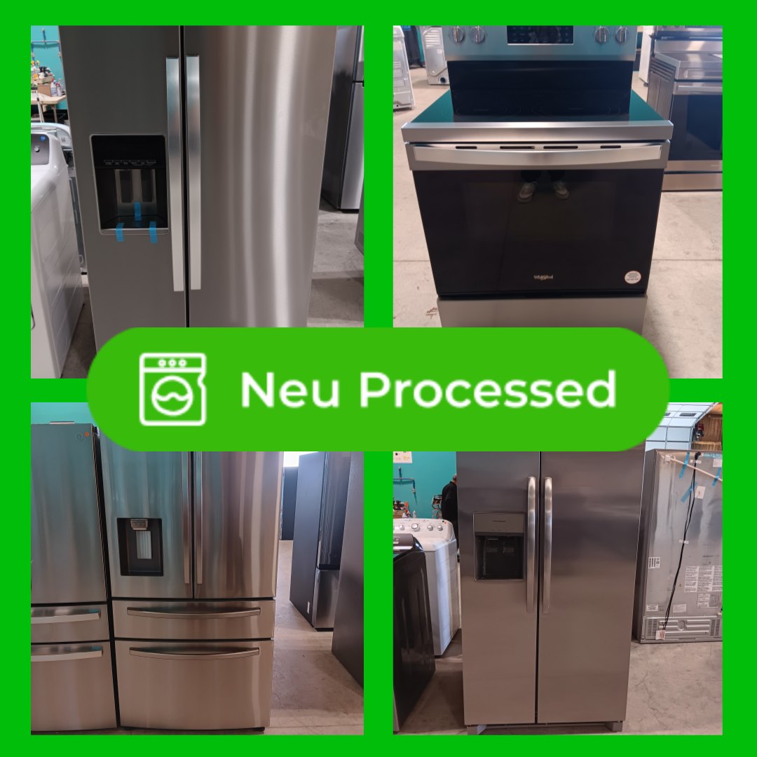 #1539 Liquidation Half Truckload of 9 Neu Processed Appliances in Texas