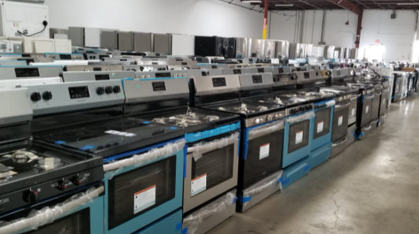 Bulk Frigidaire scratch and dent appliances are available by the truckload.