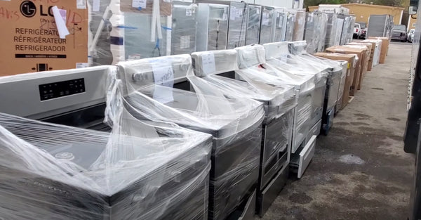 Lowes customer return kitchen appliances by the truckload available.